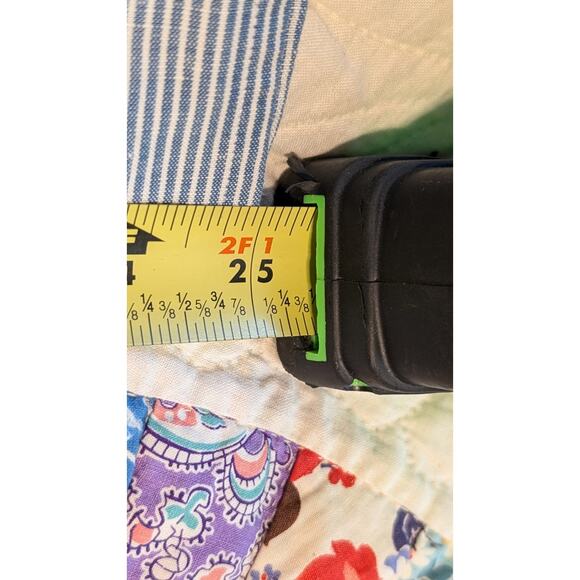 Johnnie-O Hangin Out Blue Stripe Long Sleeve Button Front 100% Cotton Shirt Sz M - Picture 9 of 12